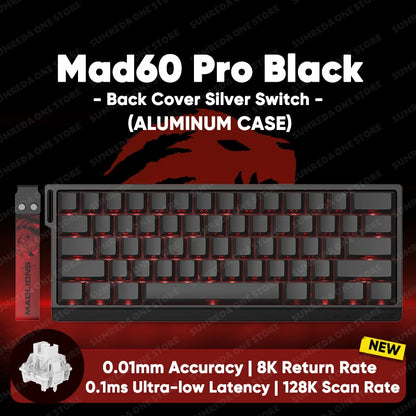 Madlions Mad 60He Mad 68He 68Pro Wired Mechanical Keyboard Gaming Magnetic Switch RT 0.01Mm 8K Polling Rate RGB Hotswap Keyboard