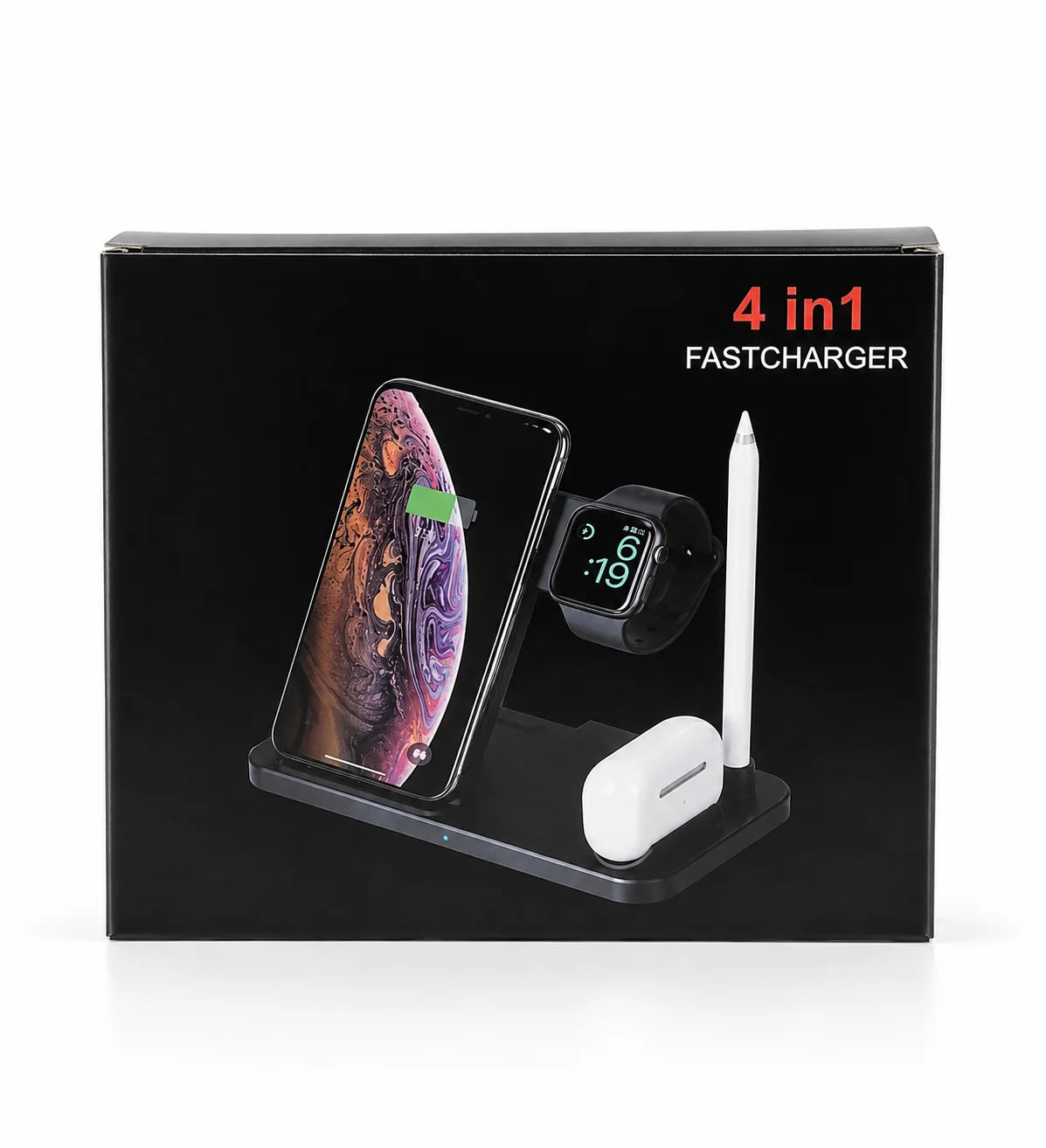 4 in 1 Wireless Charger Charging Station Stand